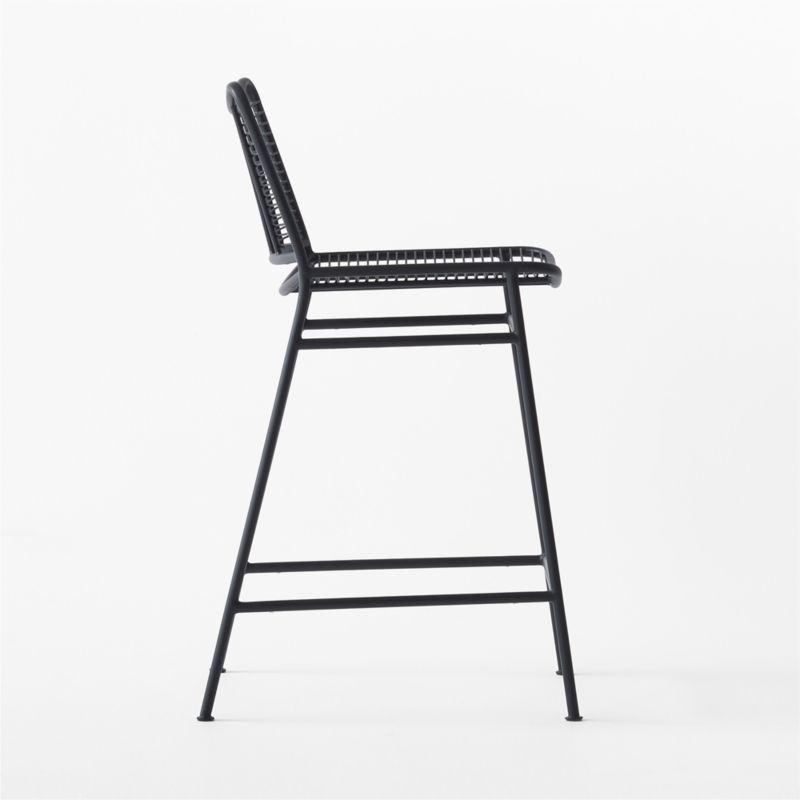 Sigma Black Metal Dining Counter Stool - image 5 of 8