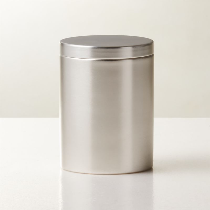 Viewing product image Silver Plated Kitchen Canister Small - image 1 of 2