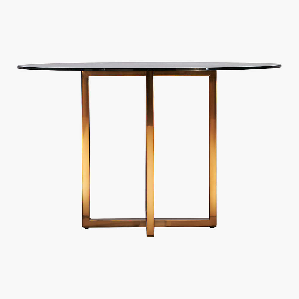 Cb2 silverado online round dining table