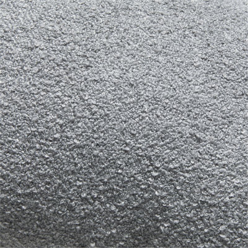 Silves Cool Grey Boucle Outdoor Throw Pillow 20" - image 1 of 6