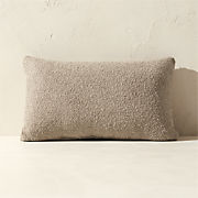 Arreti Sand Striped Outdoor Throw Pillow 20"x20"