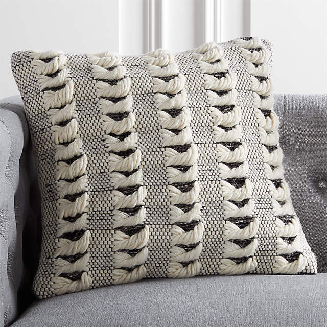 Gray and ivory clearance pillows