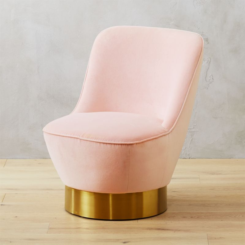 Simone Blush Chair Reviews Cb2