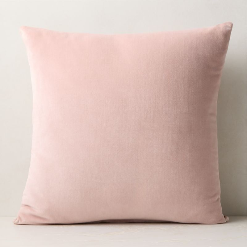 Sinclair Smoked Mauve Printed Silk Throw Pillow Cover 23"x23" - image 2 of 5