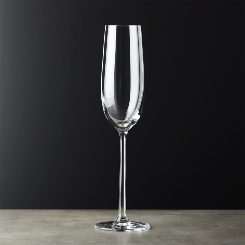 modern champagne flutes CB2