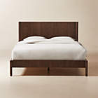Davison Fluted Wood Queen Bed with Nightstands