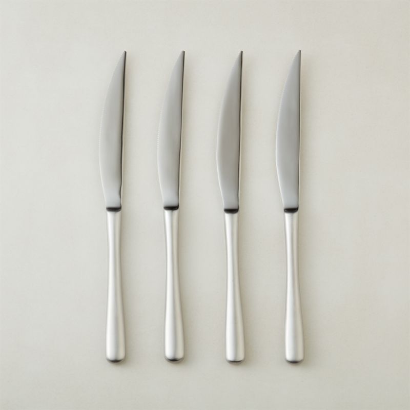 Sizzle Gold 4 Piece Steak Knives Set