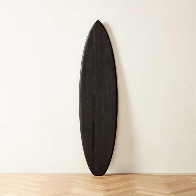 Matadouro Decorative Black Surfboard - image 0 of 5