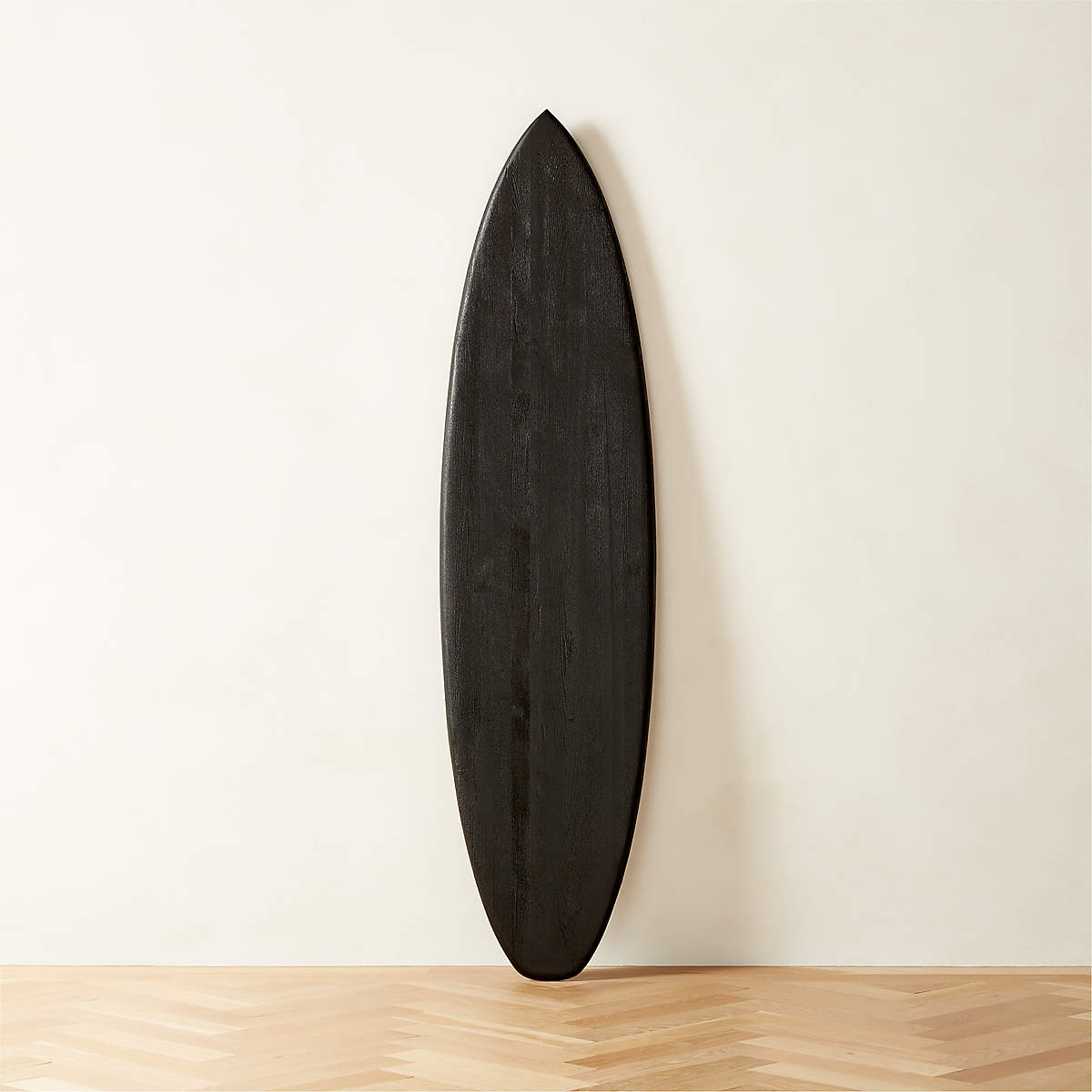 Salema Decorative Black Surfboard + Reviews CB2