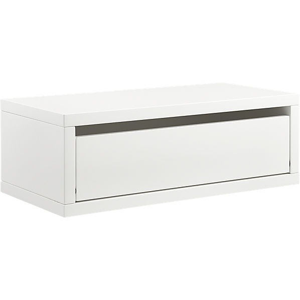 Slice White Wall Mounted Shelf Reviews Cb2 Canada