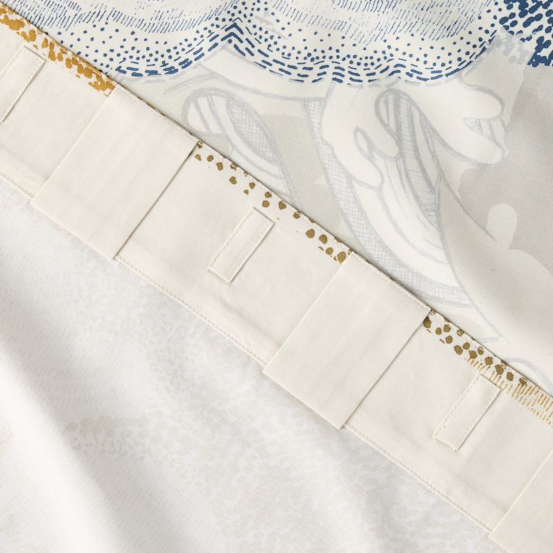 Sloane Multicolor Cotton Sateen Window Curtain Panel - image 4 of 5
