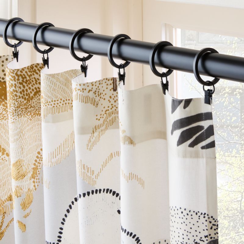 Sloane Multicolor Cotton Sateen Window Curtain Panel - image 1 of 5