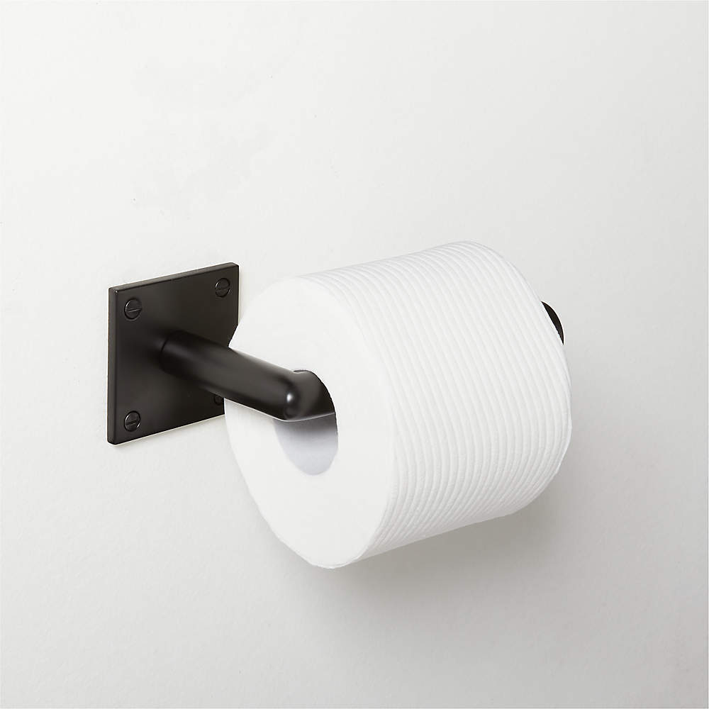 Details about   Dark Bronze Black Wall Mounted Toilet Paper Holder Variety Style Available 