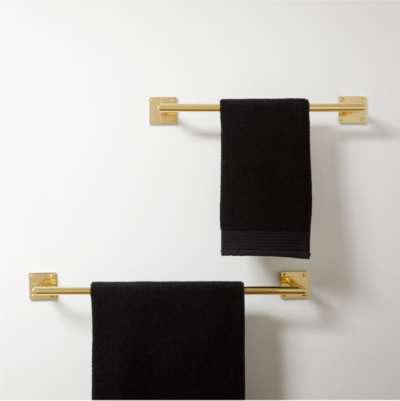 Matte Gold Towel Hooks - Towel Bars, Racks, Hooks 