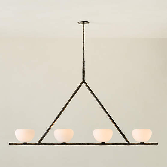 Smith 4-Light Dark Bronze Pendant Light