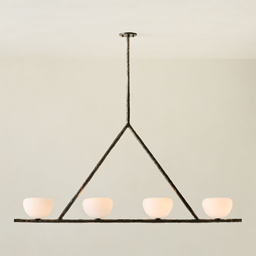 Smith 4-Light Dark Bronze Pendant Light