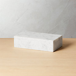 Large White Marble Box