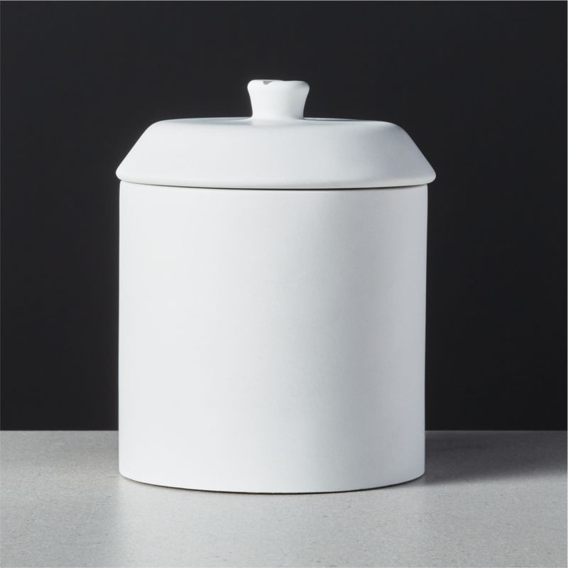 Snack Extra-Large Glass Canister + Reviews, CB2