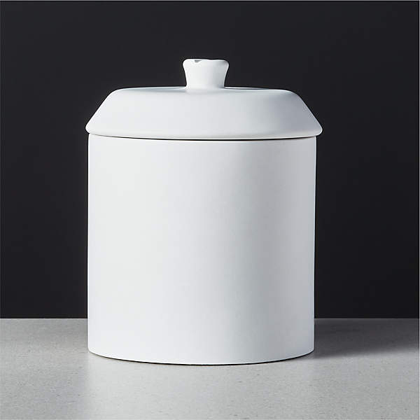 Snack Large Glass Canister + Reviews, CB2