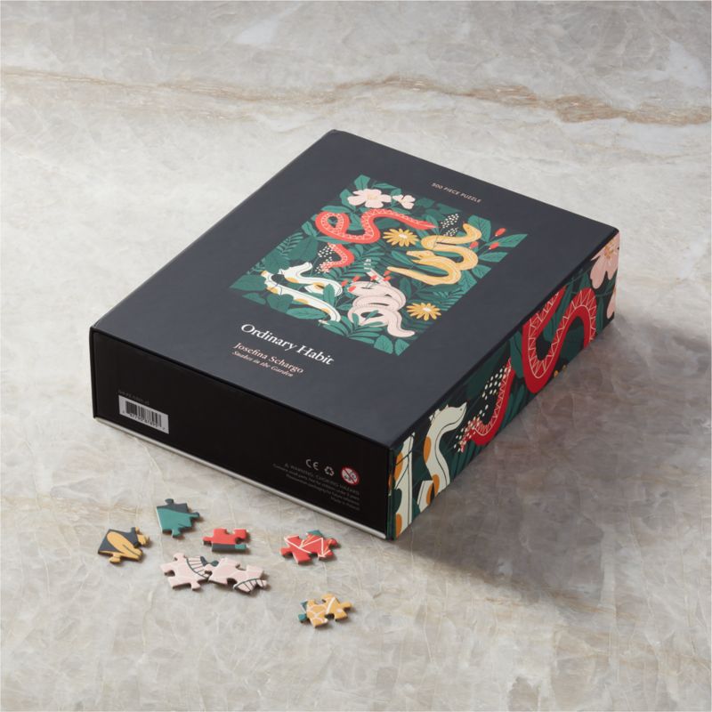 View Snakes in the Garden Large Jigsaw Puzzle details