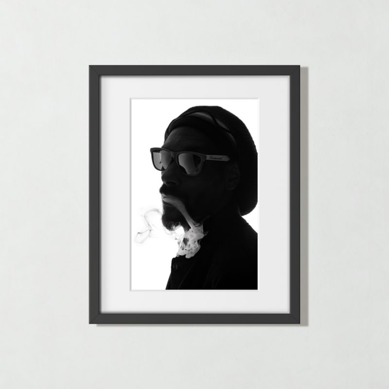 'Snoop Dogg' Photographic Print in Black Frame 17.75"x21.75" - image 0 of 5