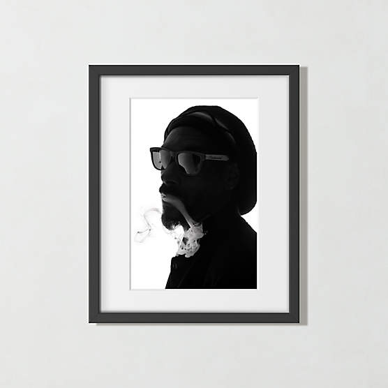 'Snoop Dogg' Photographic Print in Black Frame 17.75"x21.75"