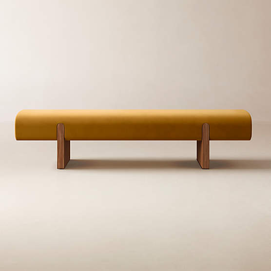 Socca 67" Bench Luca Turmeric