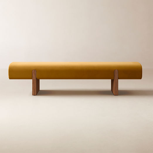 Socca 67" Bench Luca Turmeric