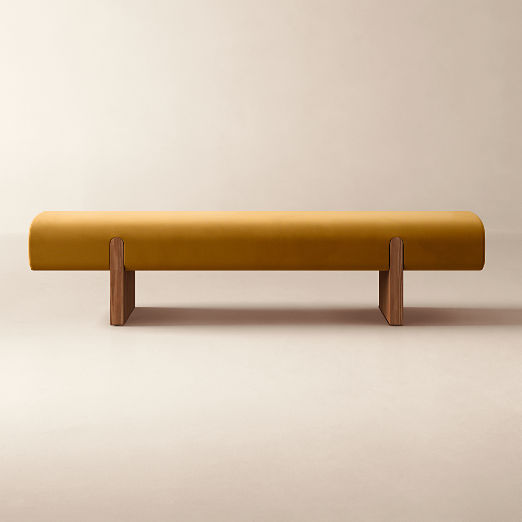 Socca 67" Bench Luca Turmeric