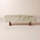Rialto 60" Warm White Storage Bench