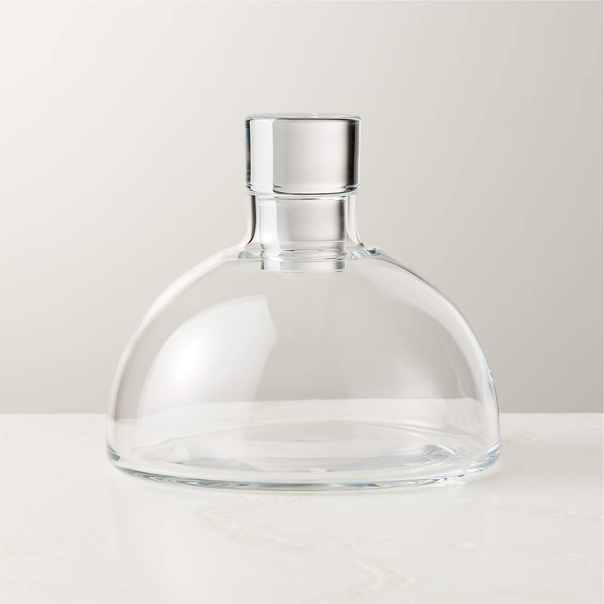 Orsola Wide Wine Decanter + Reviews CB2