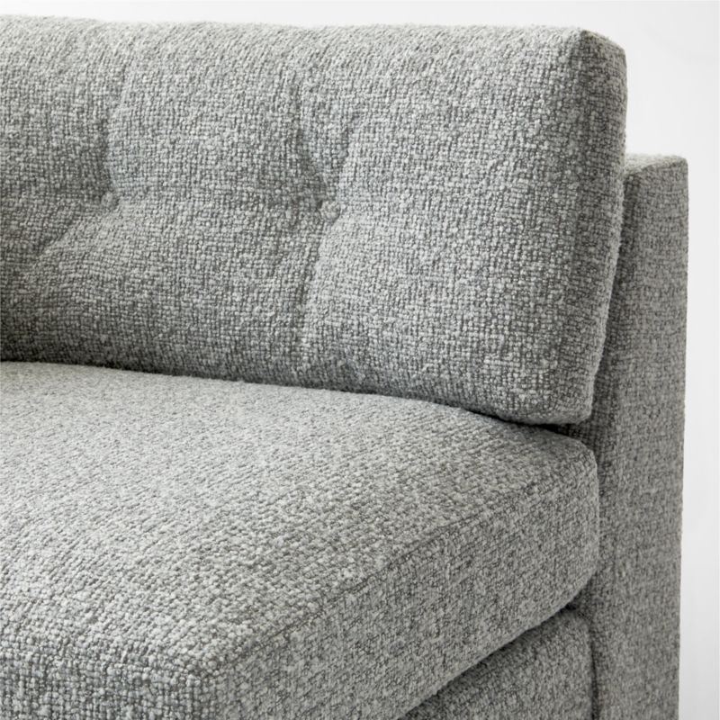 Sohla Grey Boucle Corner Chair - image 7 of 8