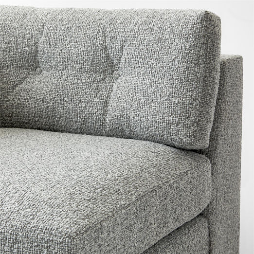 Sohla Grey Boucle Corner Chair