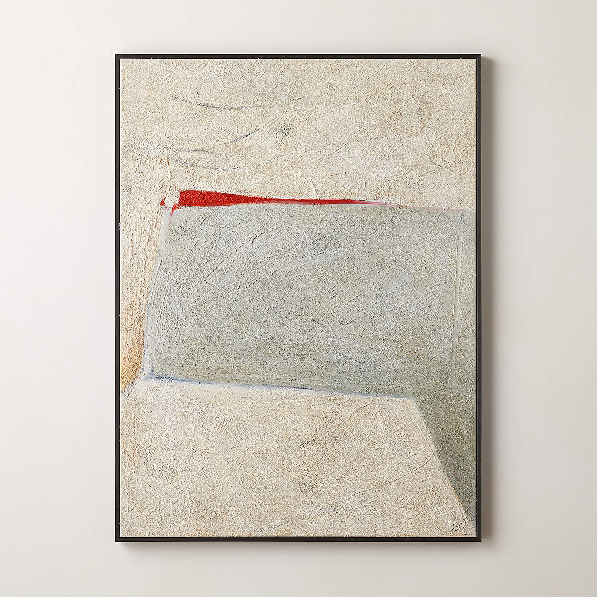 'Solas' Framed Wall Art 36"X48" + Reviews | CB2