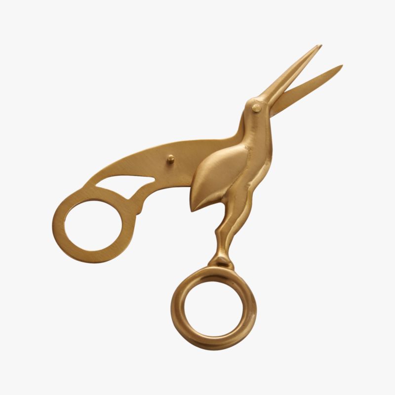 Solid Brass Studio Bird Scissors - image 6 of 8