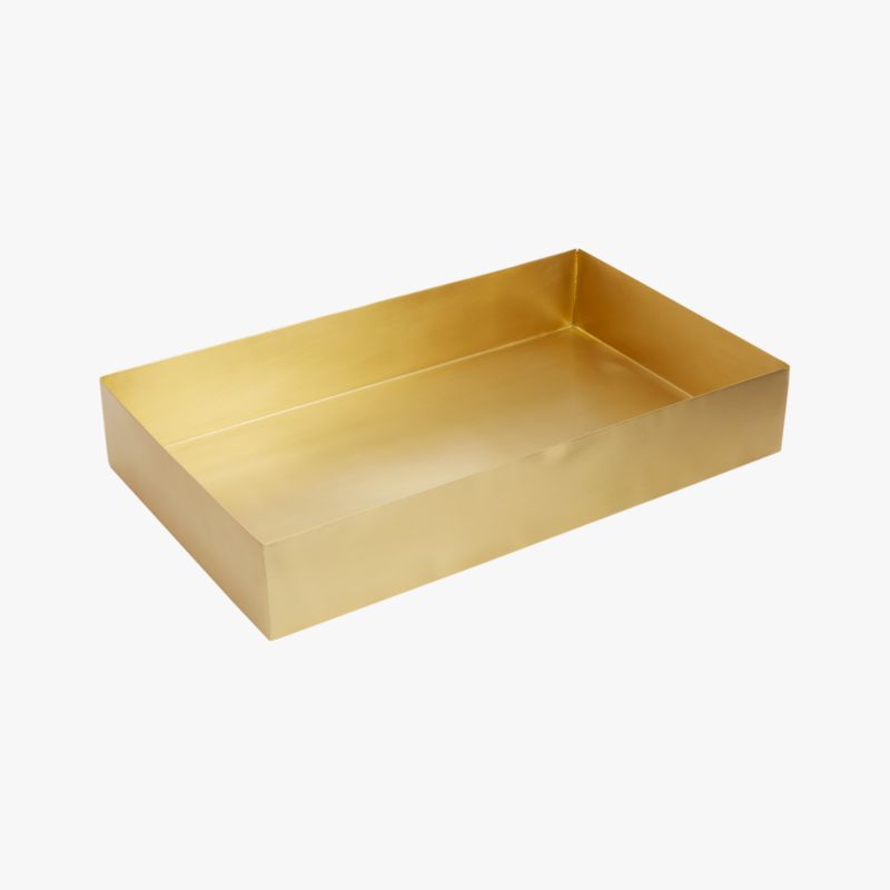 Solid Brass Letter Tray + Reviews CB2 Canada