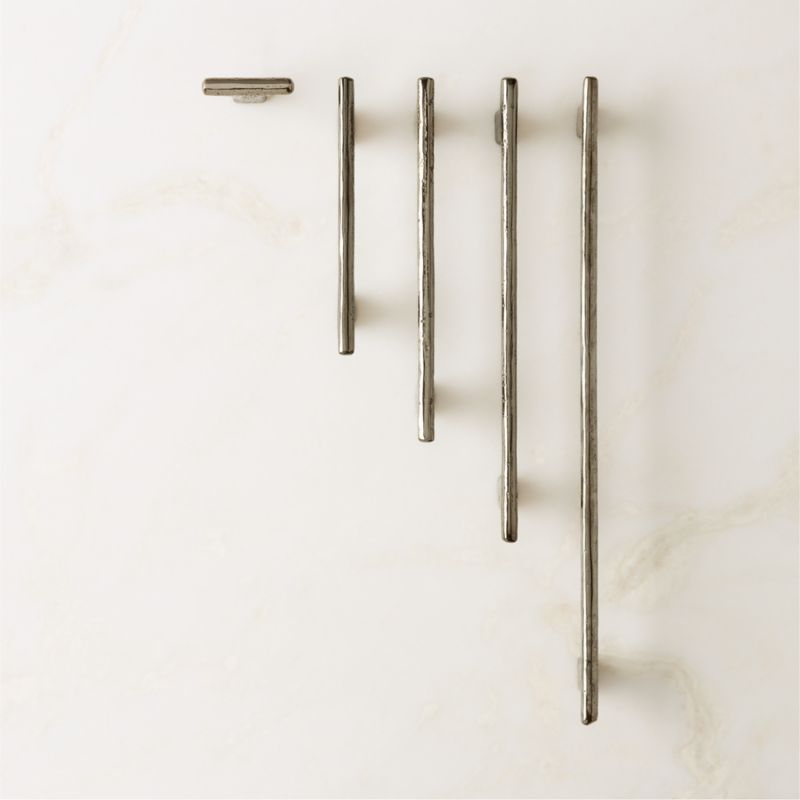 Somerset Unlacquered Blackened Brass Cabinet Handle 4" - image 5 of 6