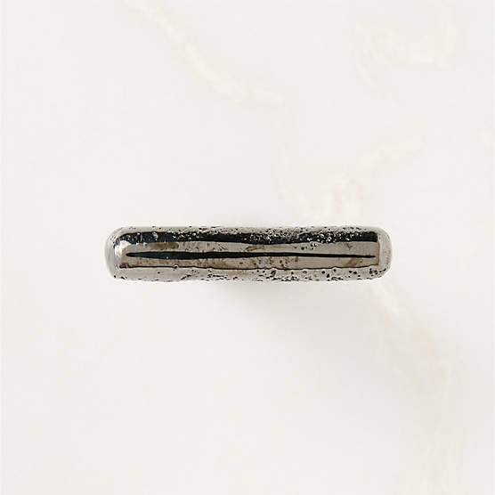 Somerset Unlacquered Blackened Brass Cabinet Knob 1.5"