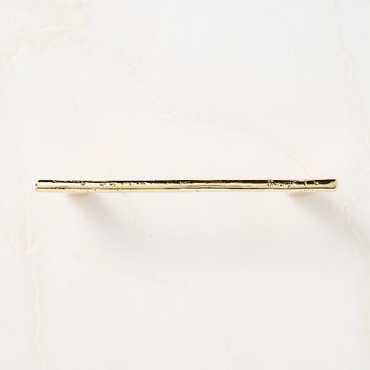 Somerset Unlacquered Brass Cabinet Handle 6"