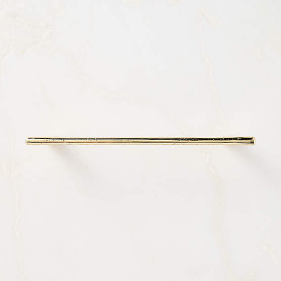 Somerset Unlacquered Brass Handle 8"