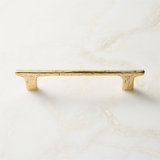 Somerset Unlacquered Brass Cabinet Handles