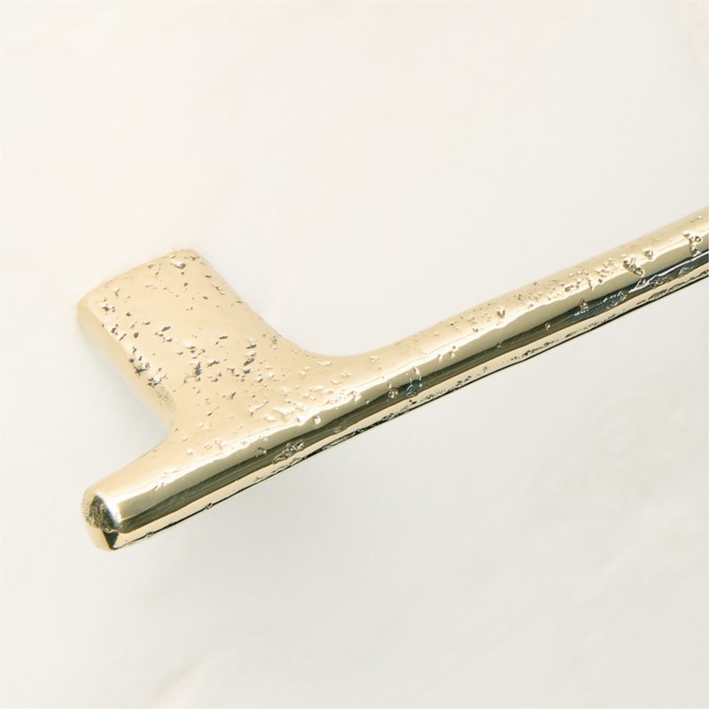 Somerset Unlacquered Brass Cabinet Handle 12" - image 4 of 7