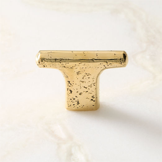 Somerset Unlacquered Brass Cabinet Knob 1.5"