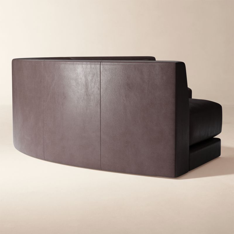 Sonora 2-Piece Leather Sectional with Sofa - image 3 of 5