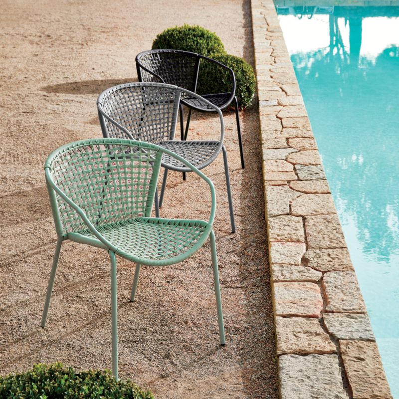 View Sophia Sage Outdoor Dining Armchair - image 4 of 8