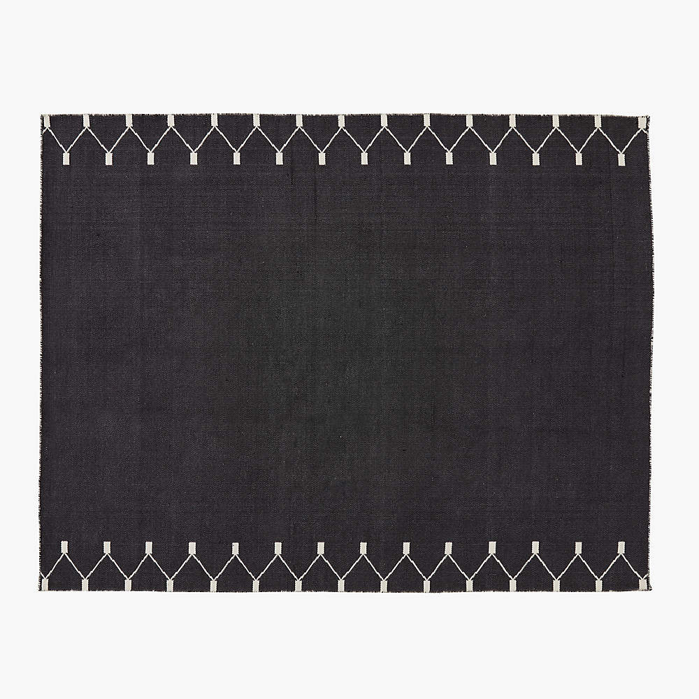 Black deals rug 8x10