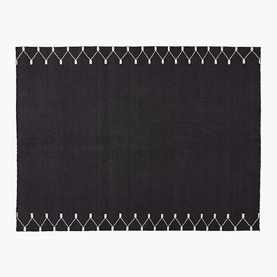 Faro Modern Handwoven Performance White and Natural Indoor/Outdoor Area ...