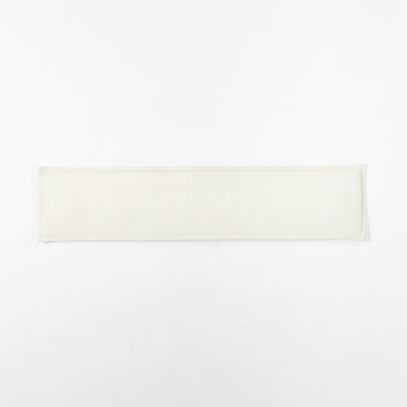 Large White Bench Cushion - image 4 of 5