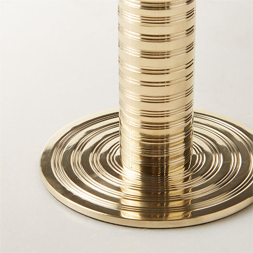 Spencer Brass Taper Candle Holder Medium