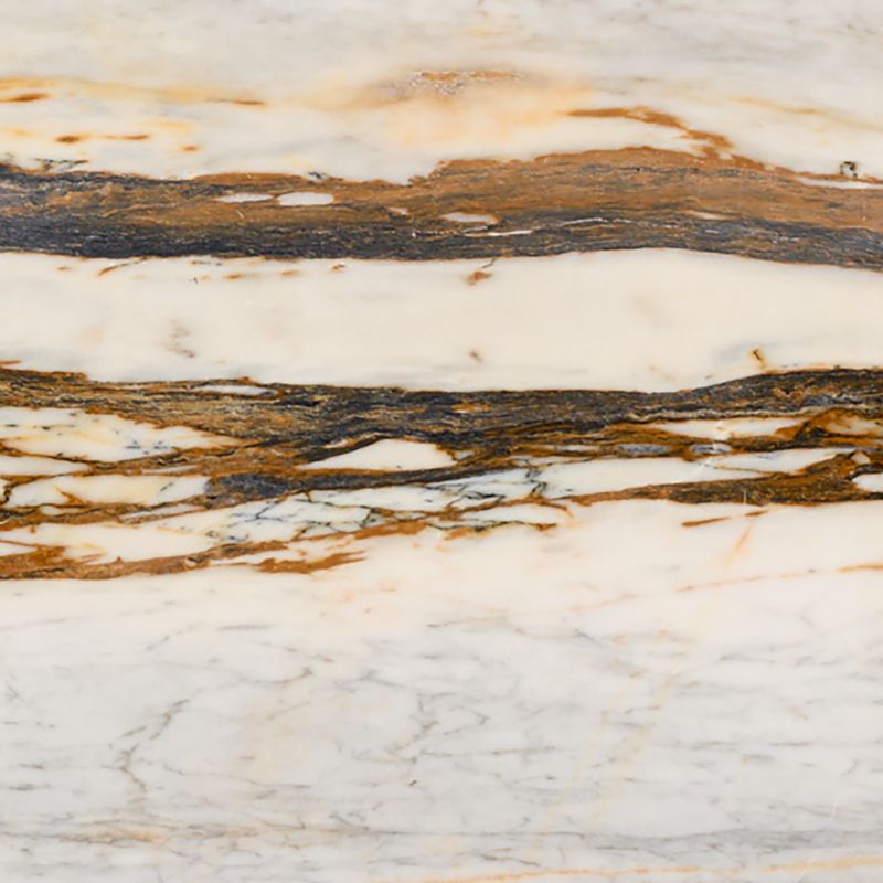 Spesso 54" 2-Drawer Marble and Walnut Desk - image 12 of 14